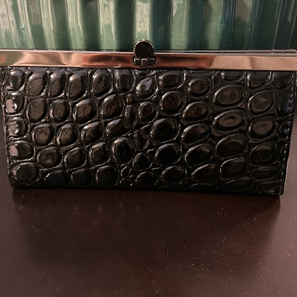 Woman’s black clutch or wallet. NWOT - Picture 3 of 3